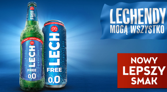 LECH FREE 0,0% LAGER – OD teraz jeszcze LEPSZY